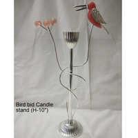 10 Inch Bird Bid Candle Stand